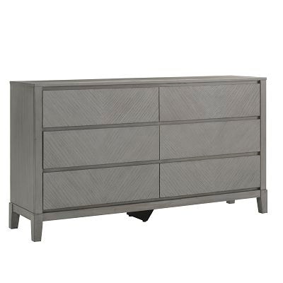 Antique Grey Dresser