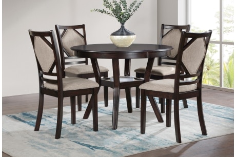  Willam Round Dining Set 