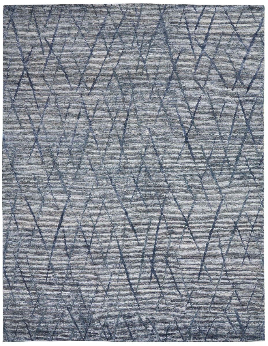  OCEAN RUG - INDIGO - 5.6 X 7.5 