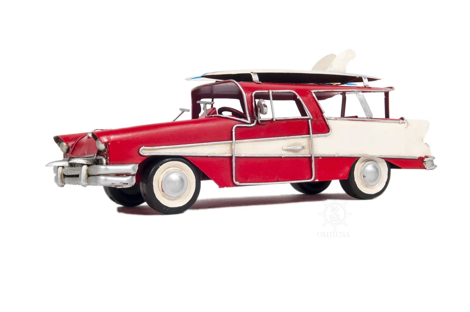  1957 Ford Country Squire Station Wagon Red 