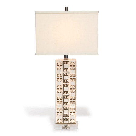  Mizner Key Brown Lamp 