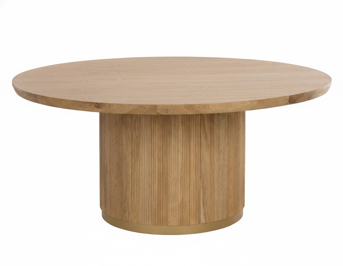  Kalla Dining Table in Rustic Oak 