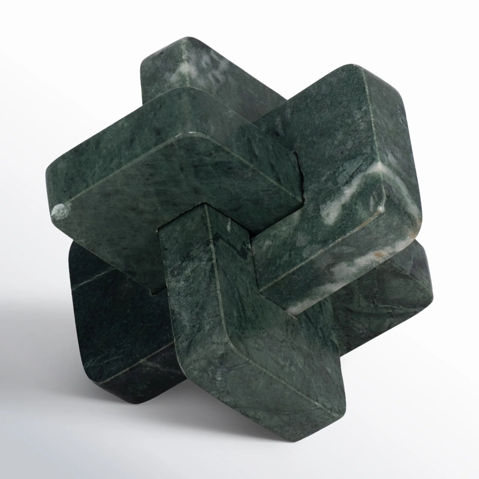  6 Dimora Green Marble Knots 