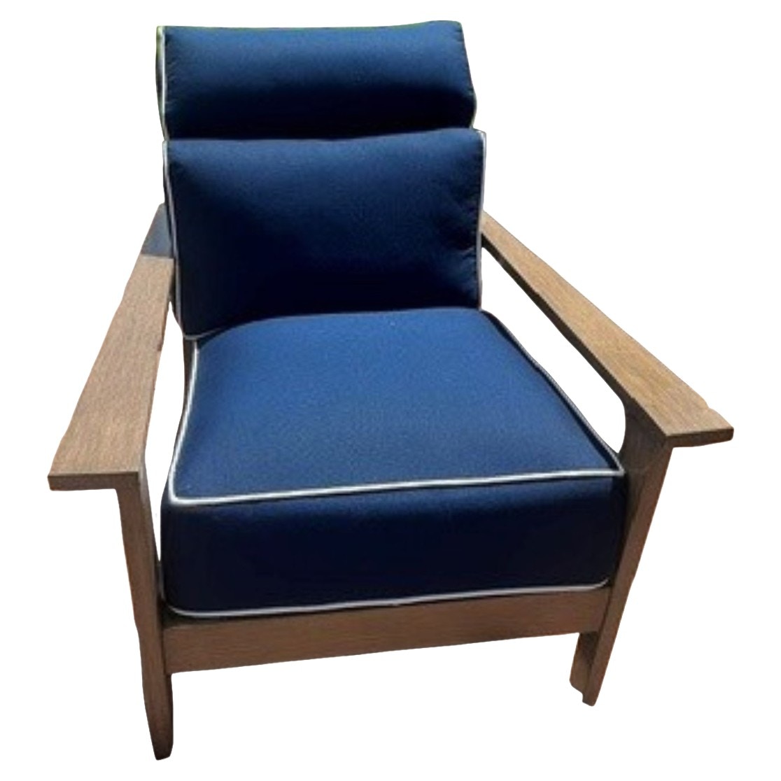  Kennebunkport Aluminum Lounge - Oak 