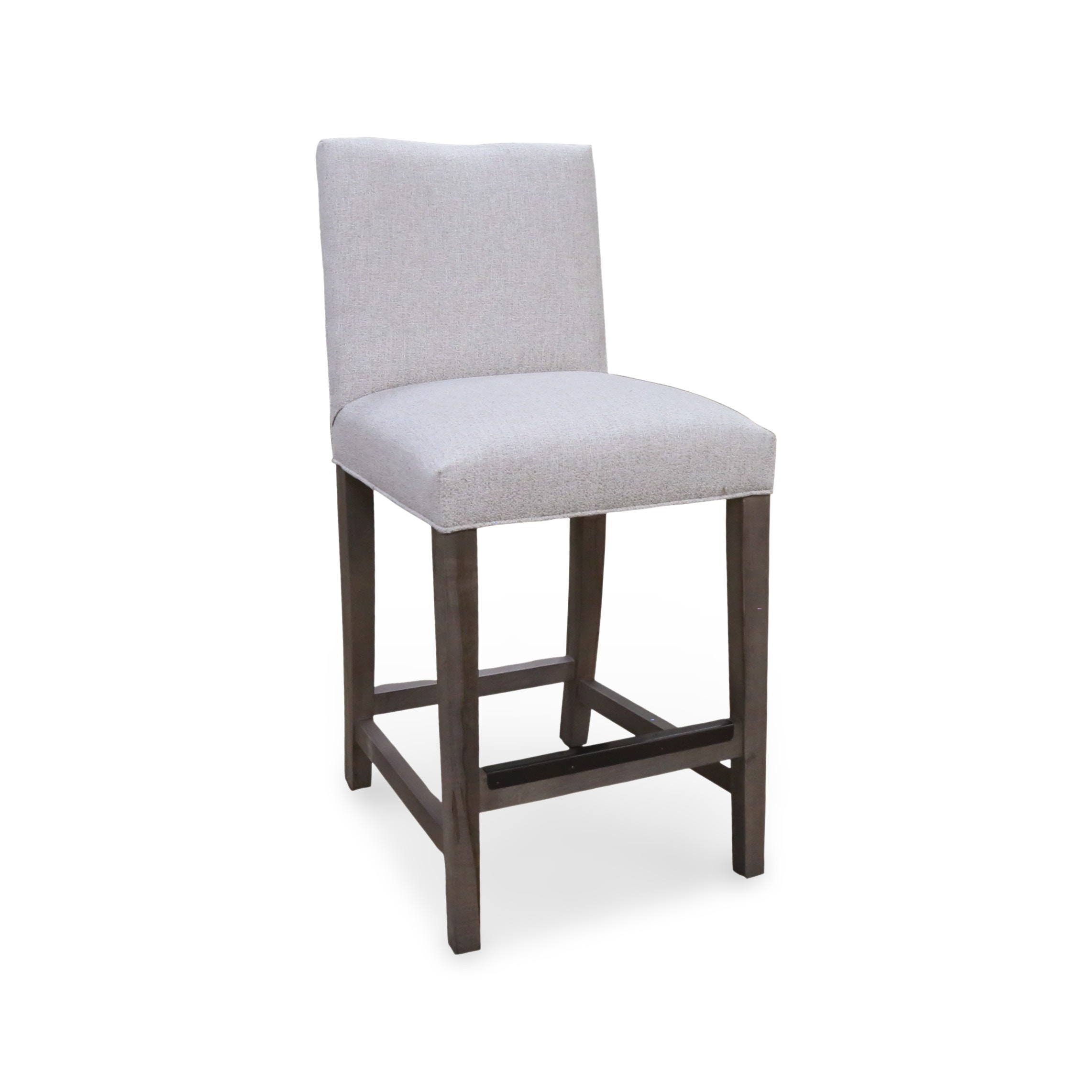  Lincoln-Fabric Counter Stool with Wood 