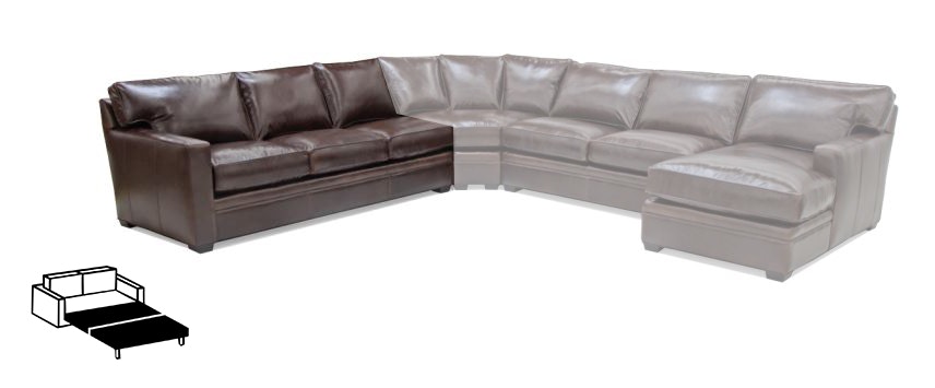  WOLCOTT 89 LAF 3 SEAT QUEEN SLEEPER SOFA 