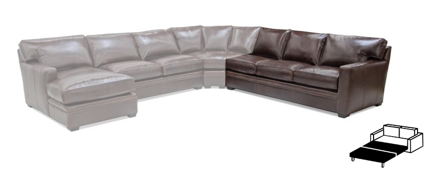  WOLCOTT 89 RAF 3 SEAT QUEEN SLEEPER SOFA 