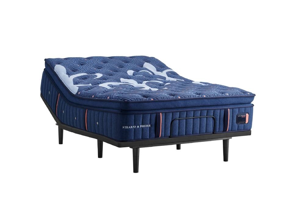  2Pc Lux Estate Firm Euro Matress and base 