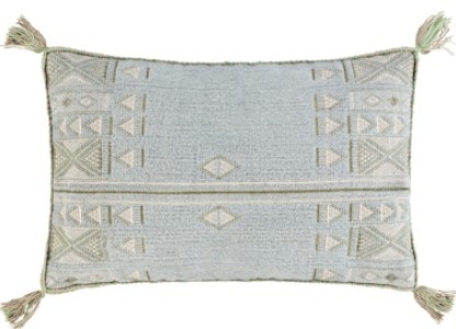  Sabra Lumbar Tassel Pillow Emb 