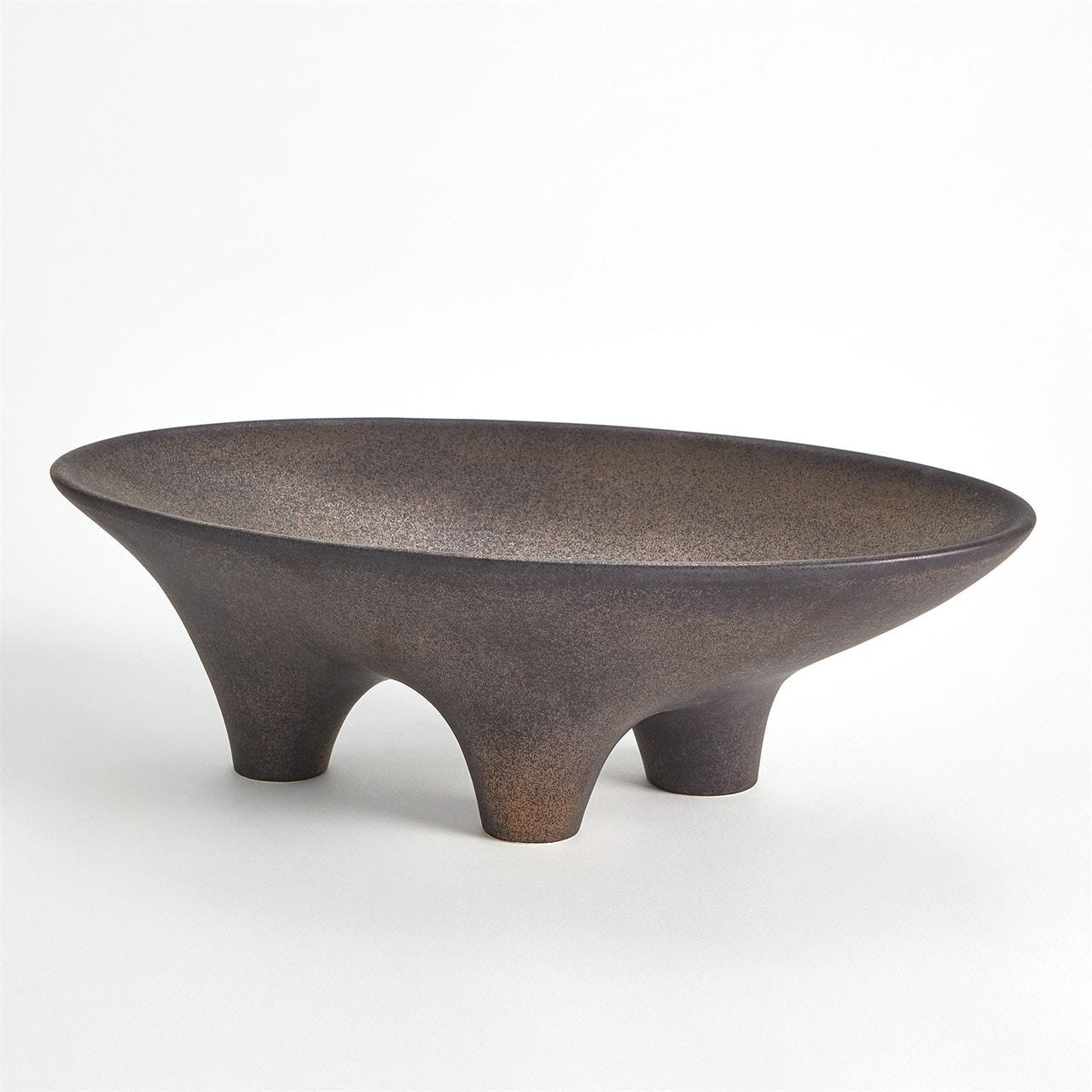  Opus Triple Leg Bowl-Bronze 