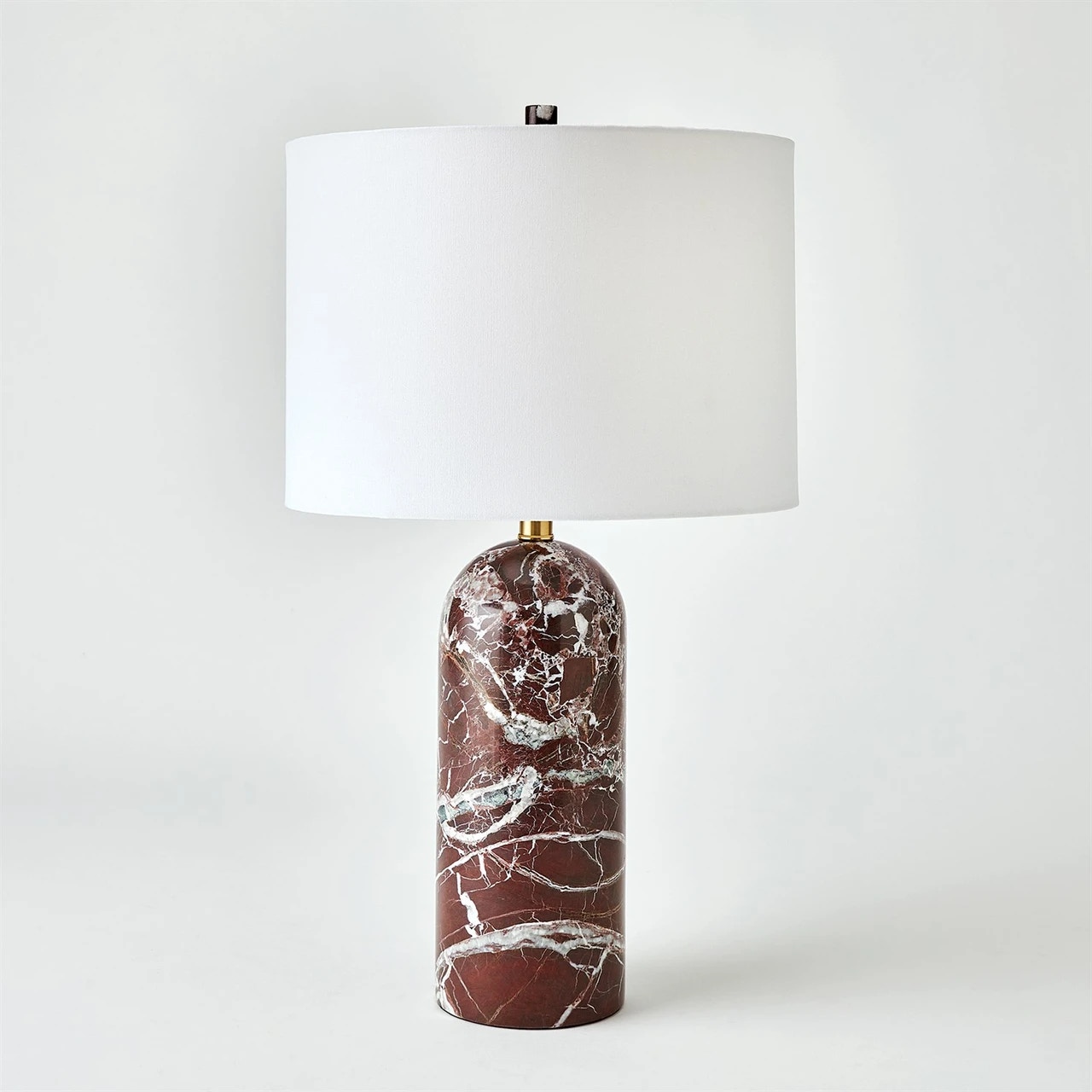  Callanish Marble Lamp Maroon Large 
