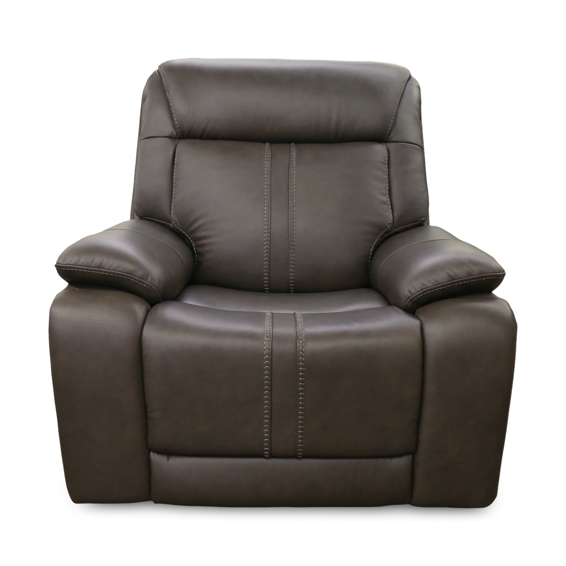  Innovate Recliner with Layflat Recliner Home Theater & Multi Media & Zero Gravity - Lontra Grey Leather 