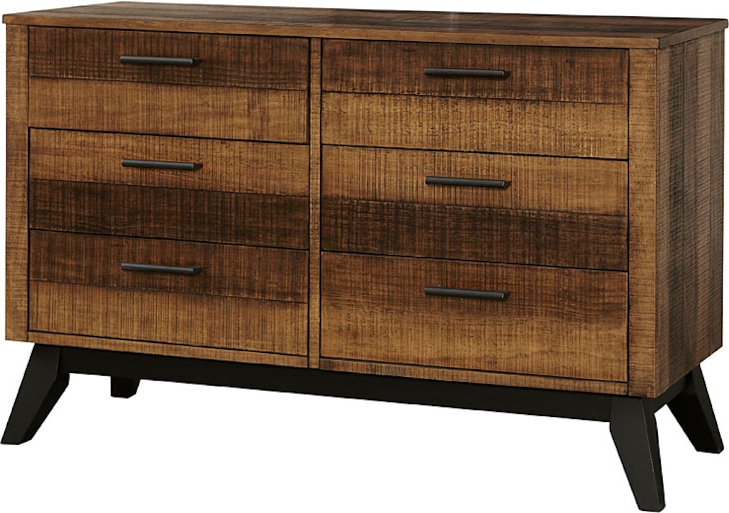 Urban Rustic 6 Drawer Dresser Urban Rustic 6 Drawer Dresser