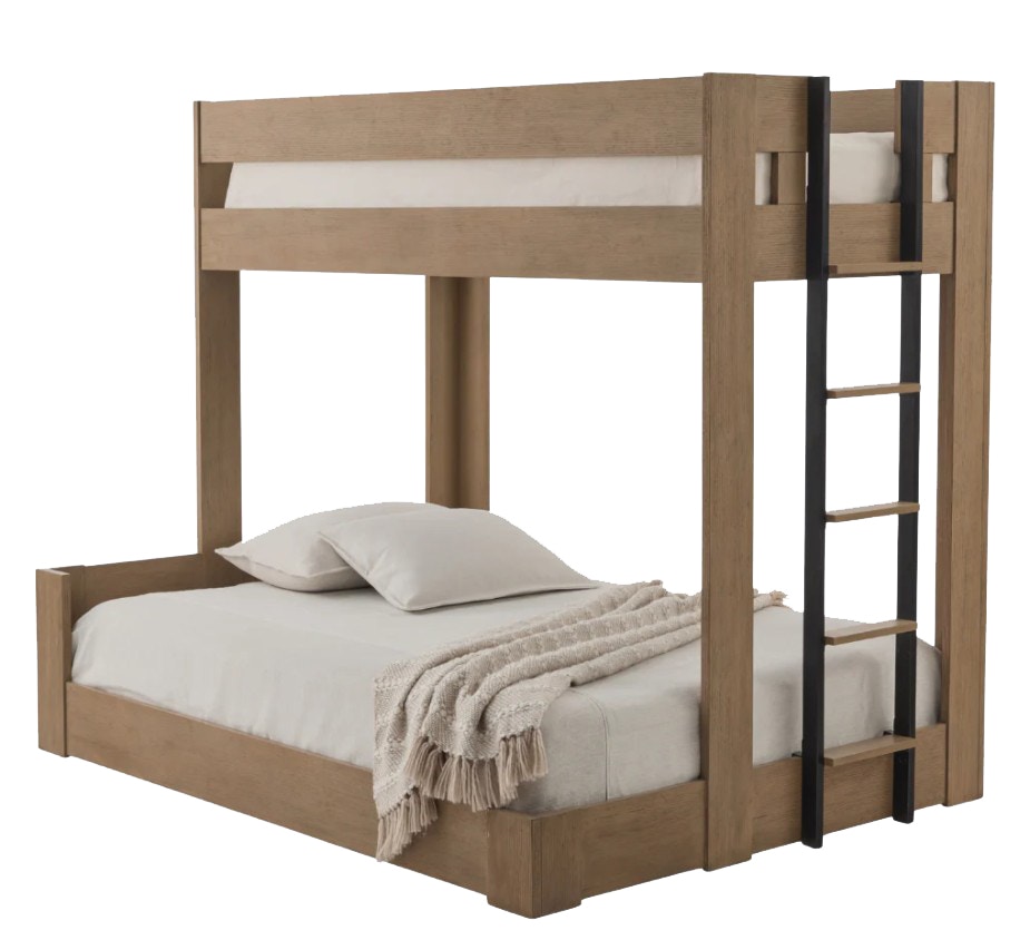  Urban Loft XL Twin/Queen Bunk Bed in Modern Latte 