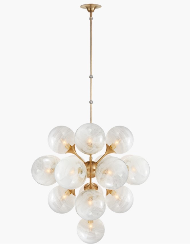  Cristol Large Tiered Chandelie 