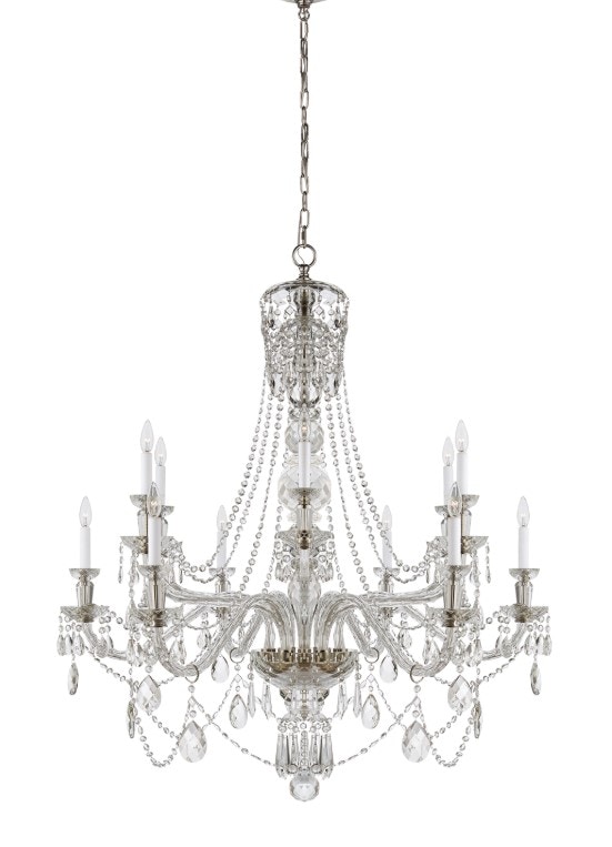 Ralph Lauren クリスタルデキャンタ Ralph Lauren Daniela Two-Tier Chandelier