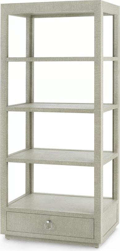  Camilla Etagere, Moss Gray Tweed 