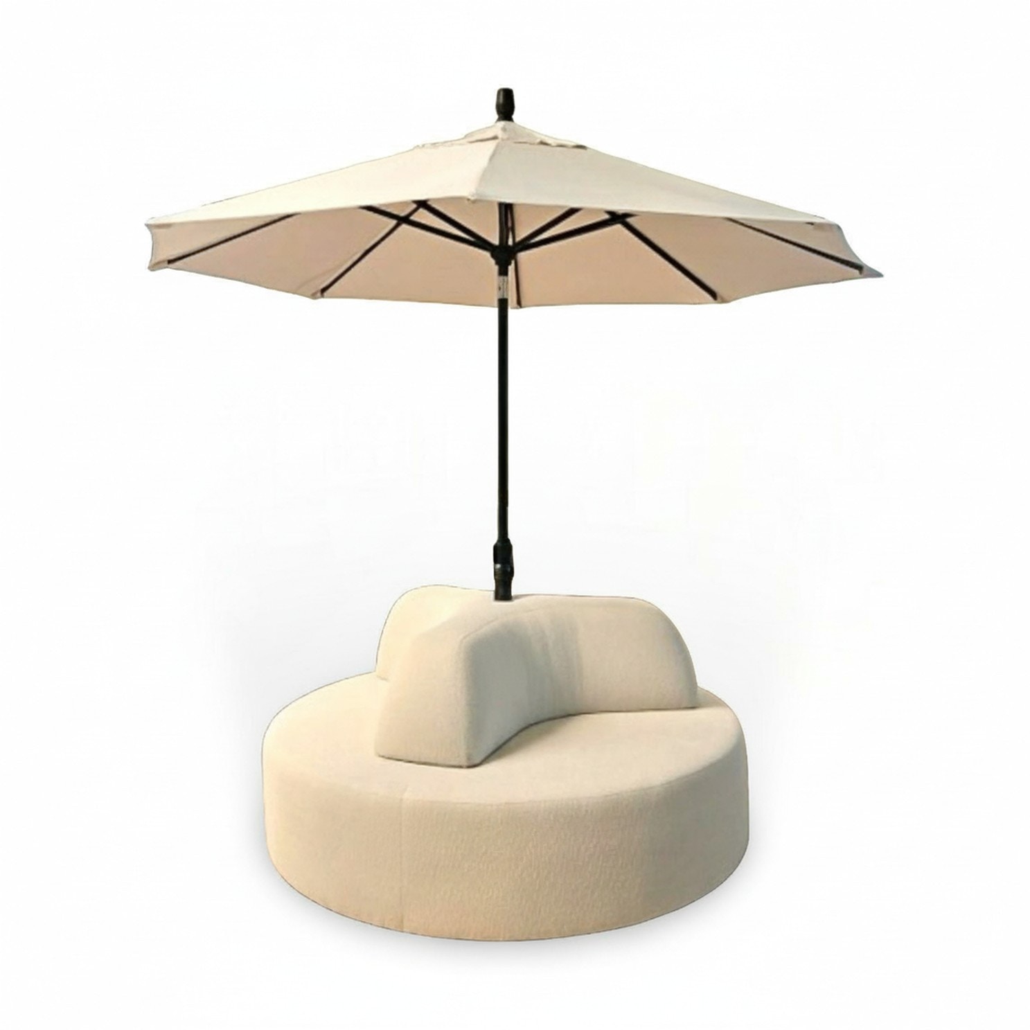  3 Piece Nested Bench Ottoman and Pillow 