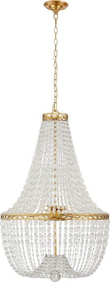 EF CHAPMAN for VISUAL COMFORT Zodiac Pendant Light in Antiqued