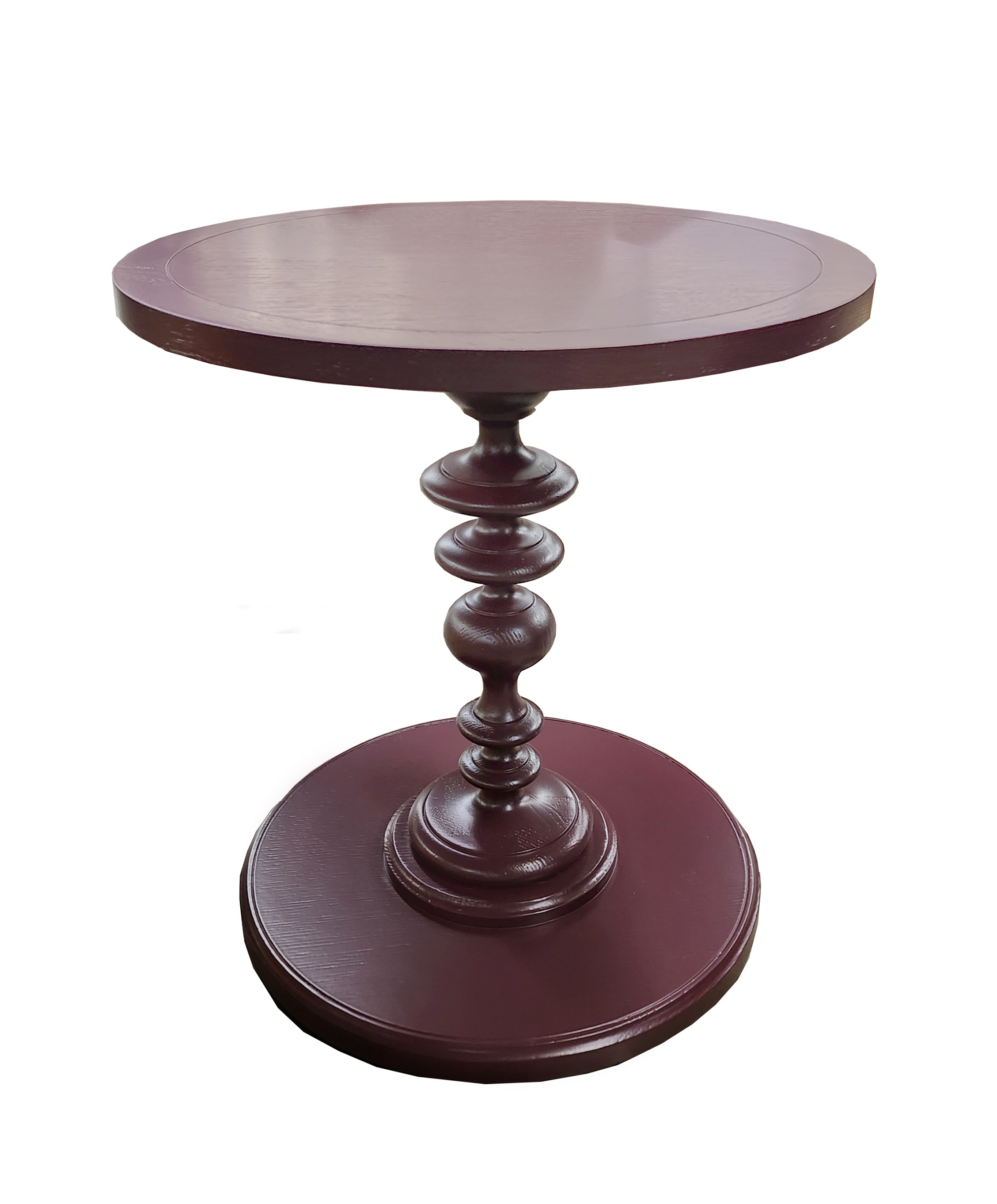  Montecito Side Table in Farrow & Ball Brinjal No.222 