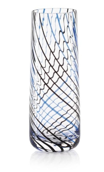  Marina Swirl Stemless Champagne & Prosecco Drinking Glass 