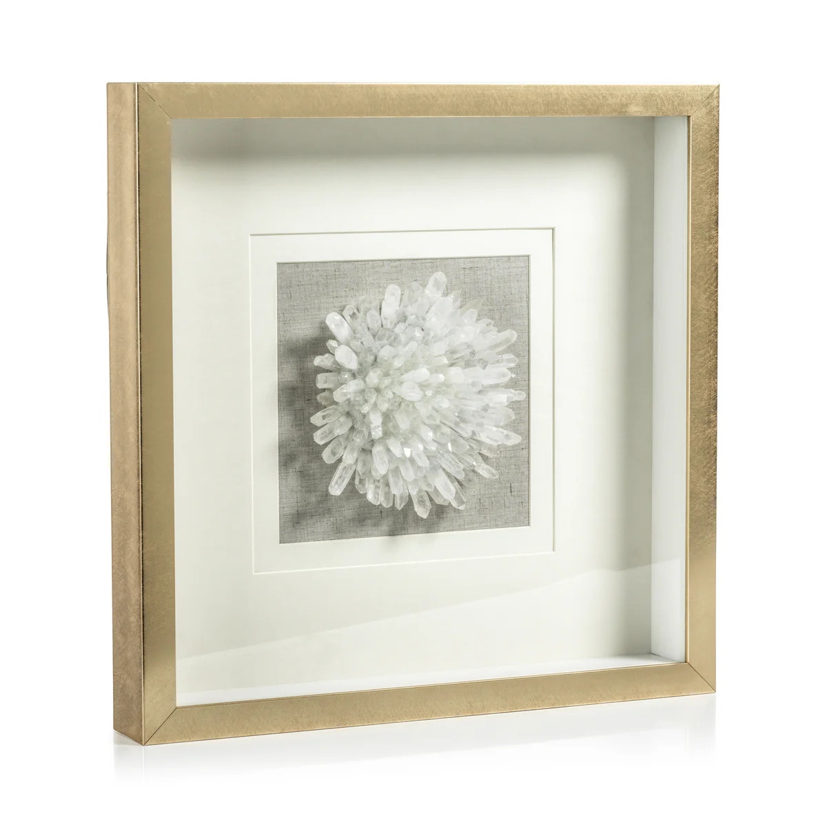 Gold Framed Crystal Flower 18 