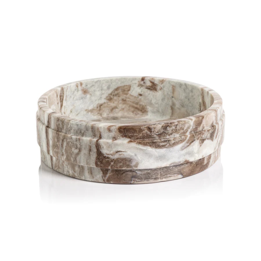  Arabescato Bowl 13 75x4 