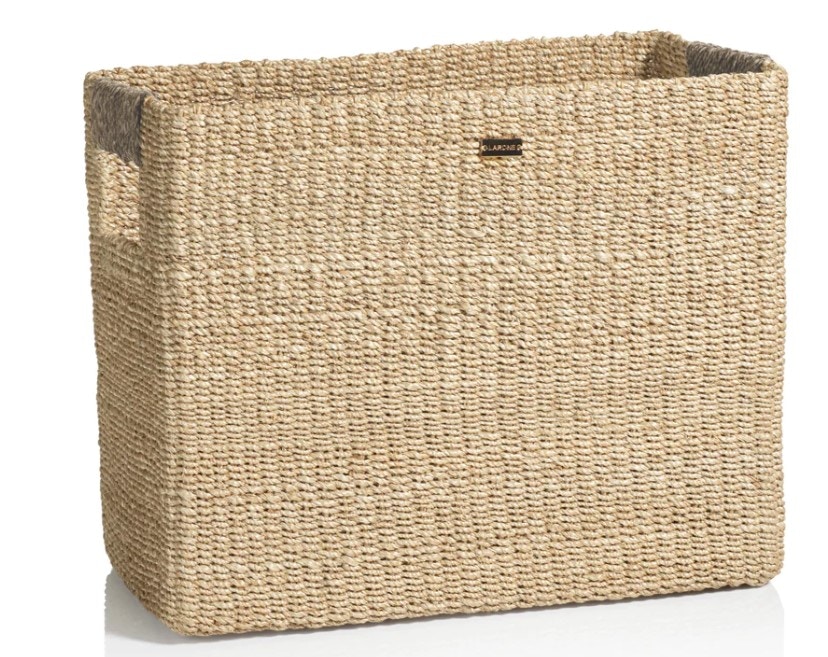  Alex Rectangular Abaca Magazine Basket 