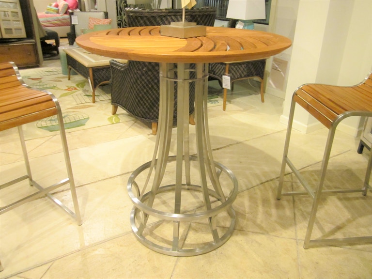 Good S Furniture Outlet Outdoorpatio Tres Chic Teak Round Bistro Good S Furniture Outlet Outdoorpatio Tres Chic Teak Round Bistro Table By Tommy Bahama Outdoor Sku 3401 873tt Bb Clearance Is Available At Hickory