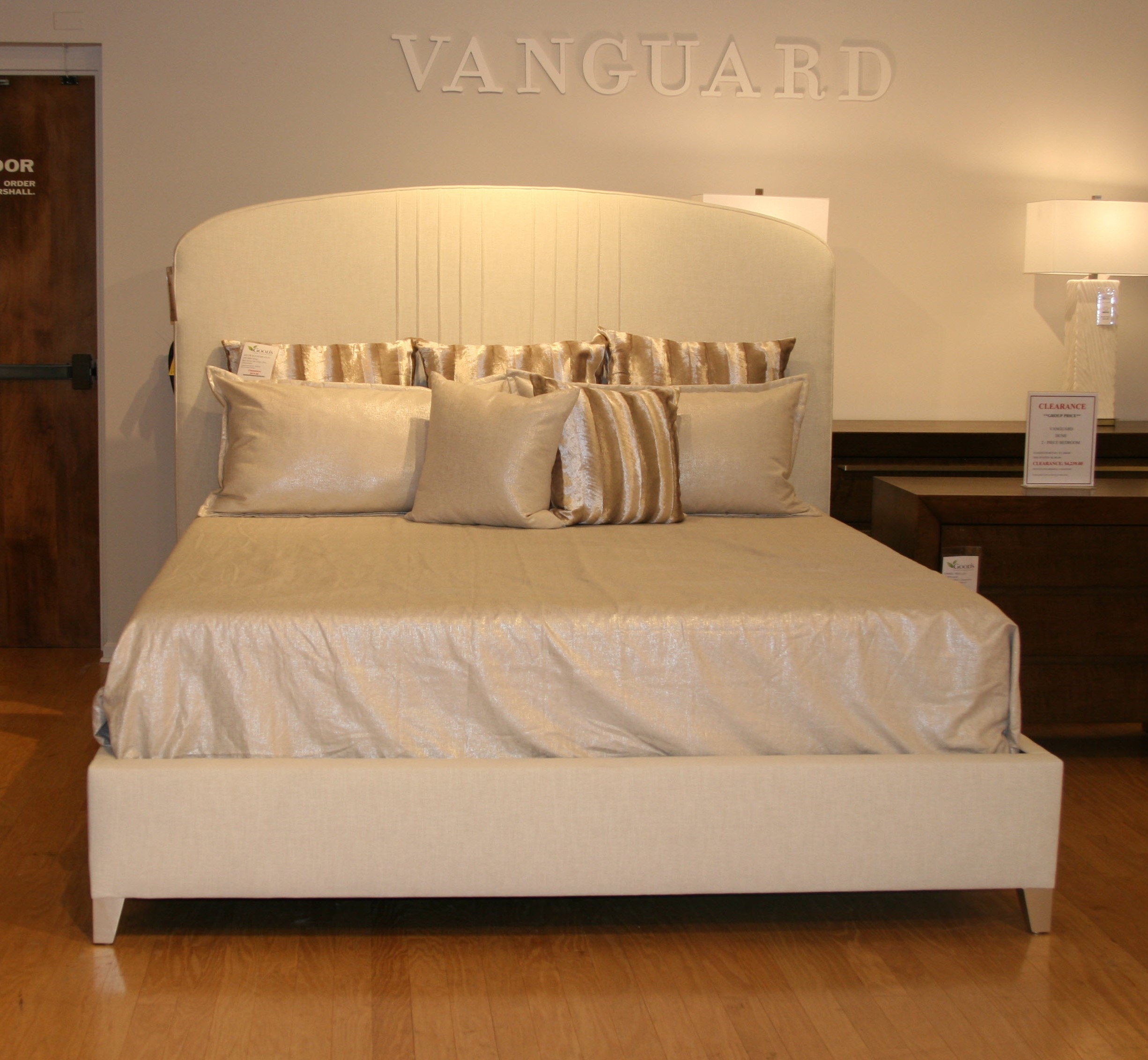 Vanguard 504CKPFClearance Bedroom Sleep On It Upholstered Bed