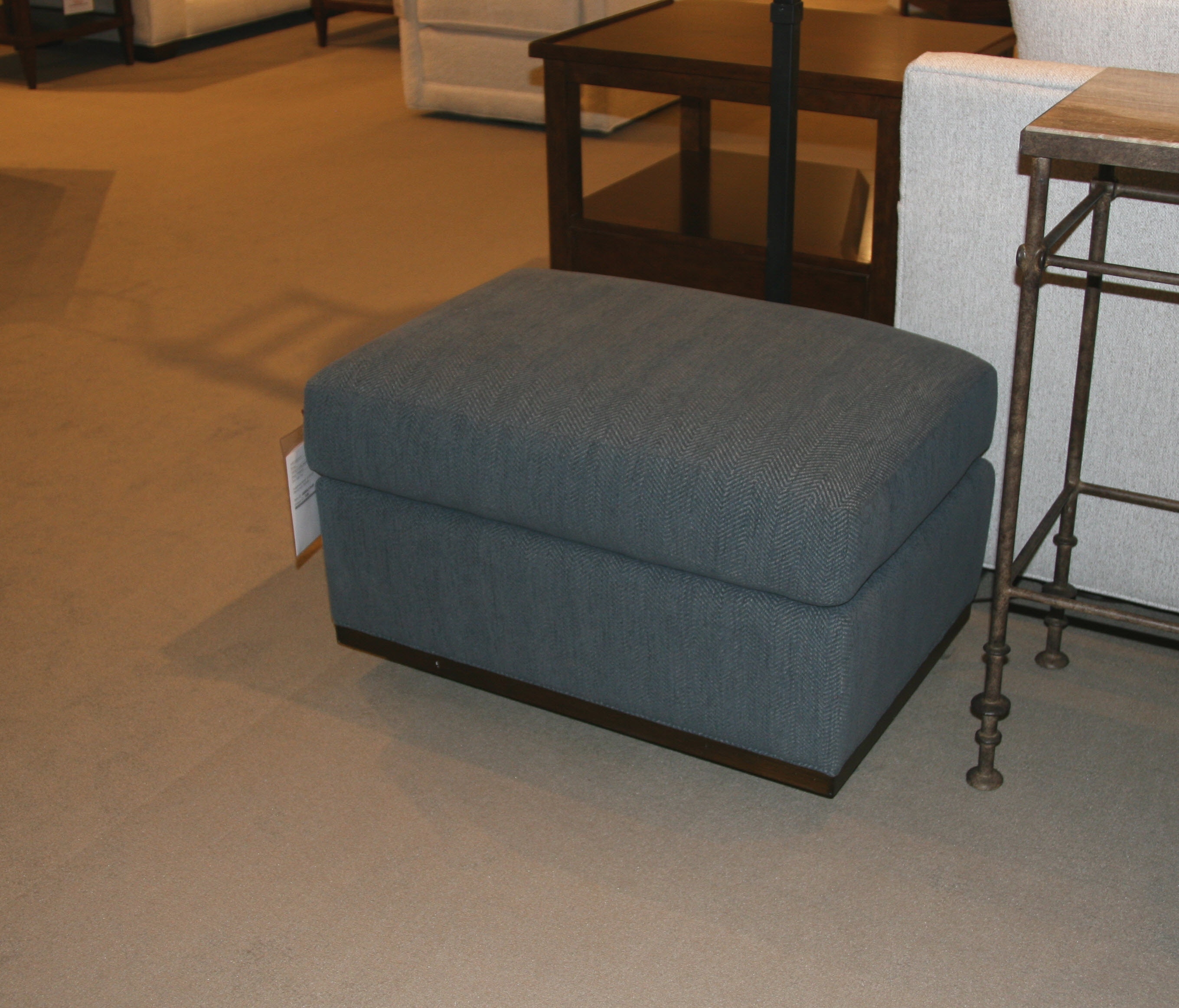 Taylor King Portfolio Holly Ottoman 1719-00-Clearance