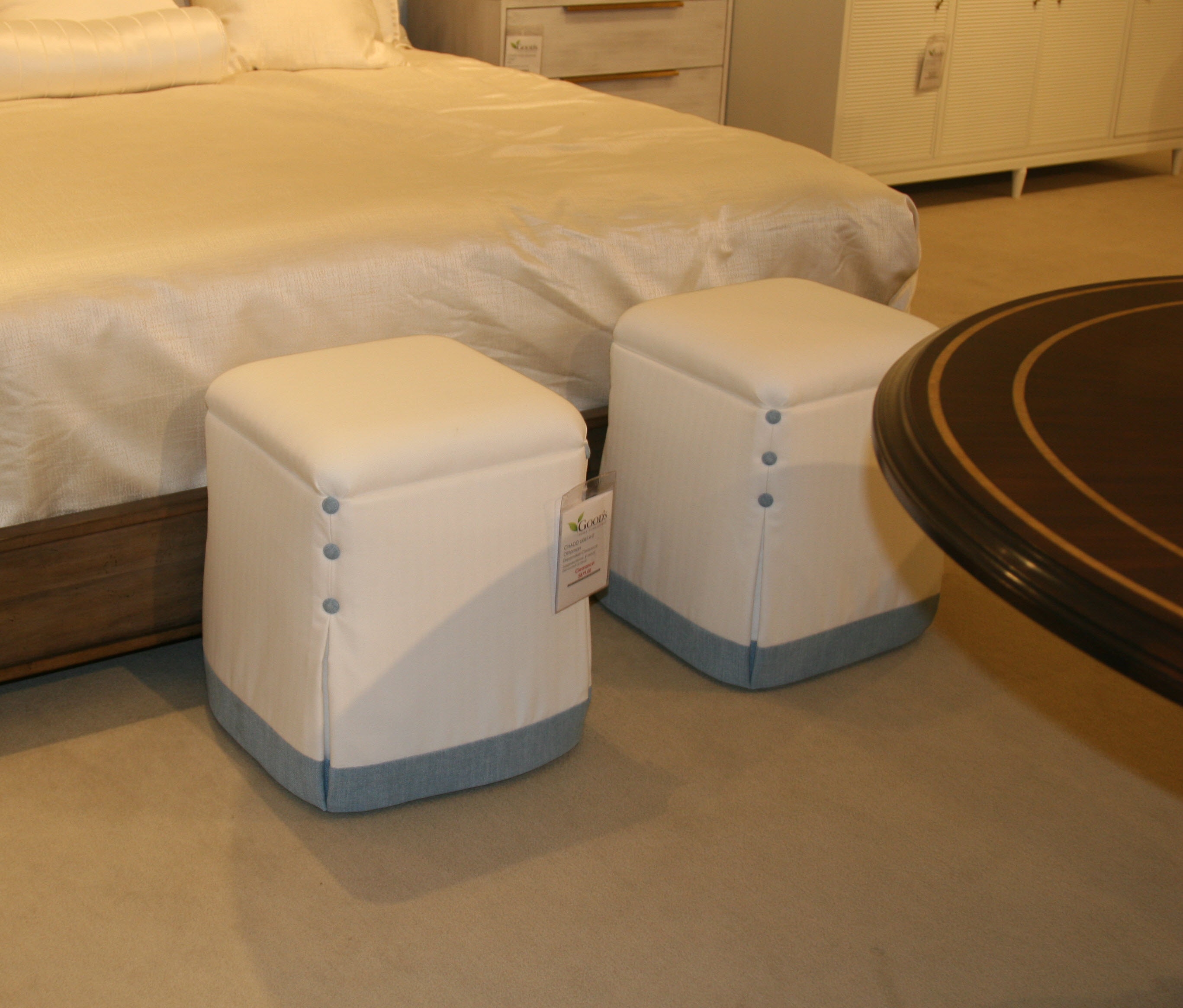 Chaddock Furniture Dressmaker Ottoman U0614-O-Clearance