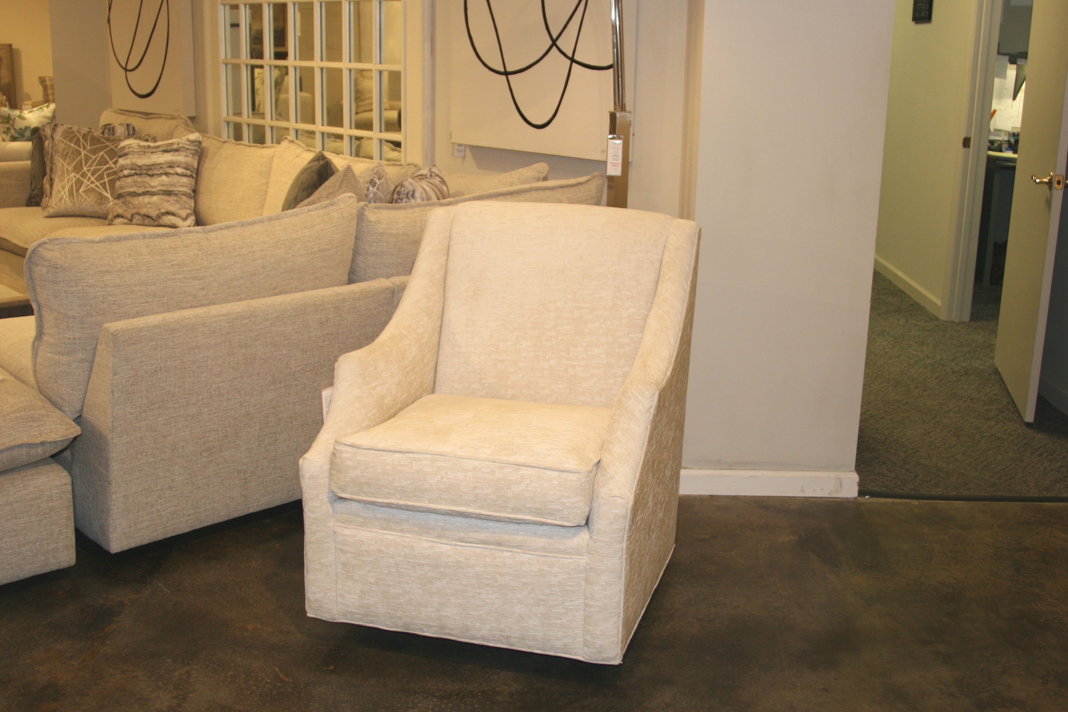 Craftmaster Swivel Glider Chair 030710SG-Clearance