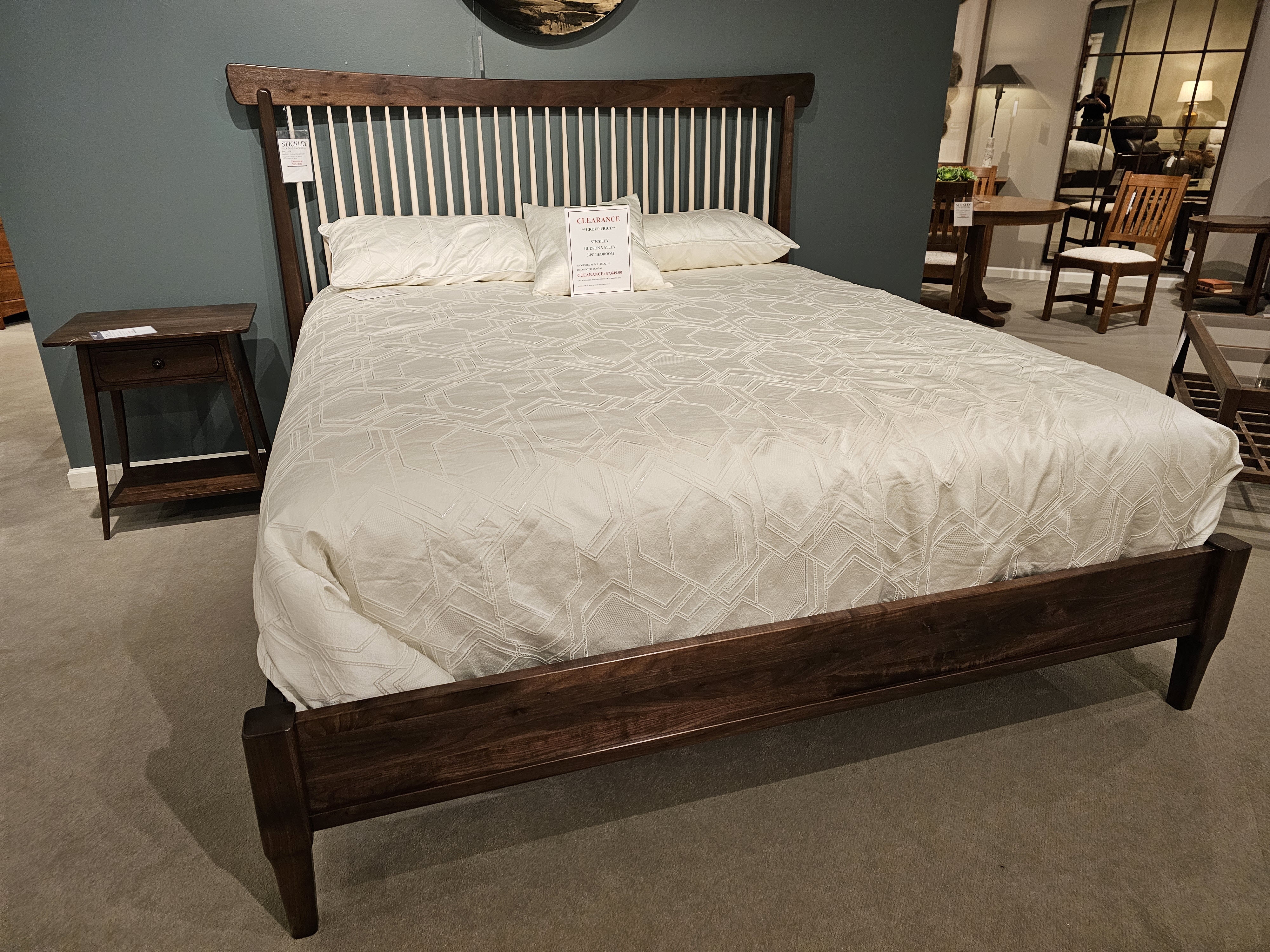 Stickley 3-Piece Bedroom Set Hudson Valley Bedroom Group