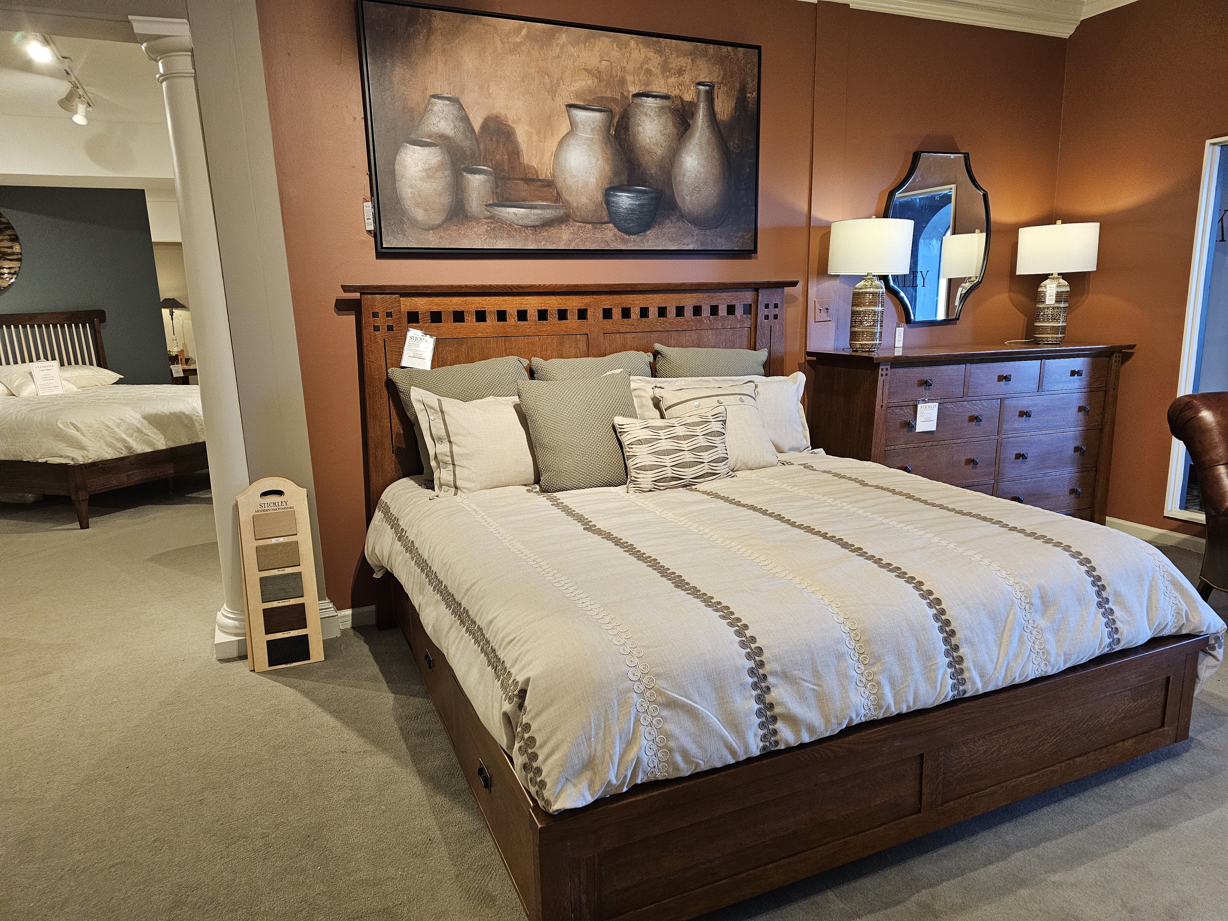 Stickley 4-Piece Bedroom Set Highlands Bedroom Group