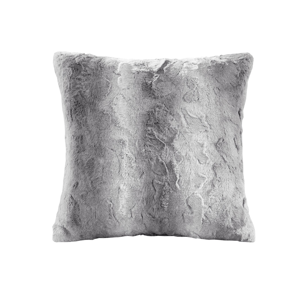 Hampton Hill Bedding Zuri Faux Fur Square Pillow MP30-2831