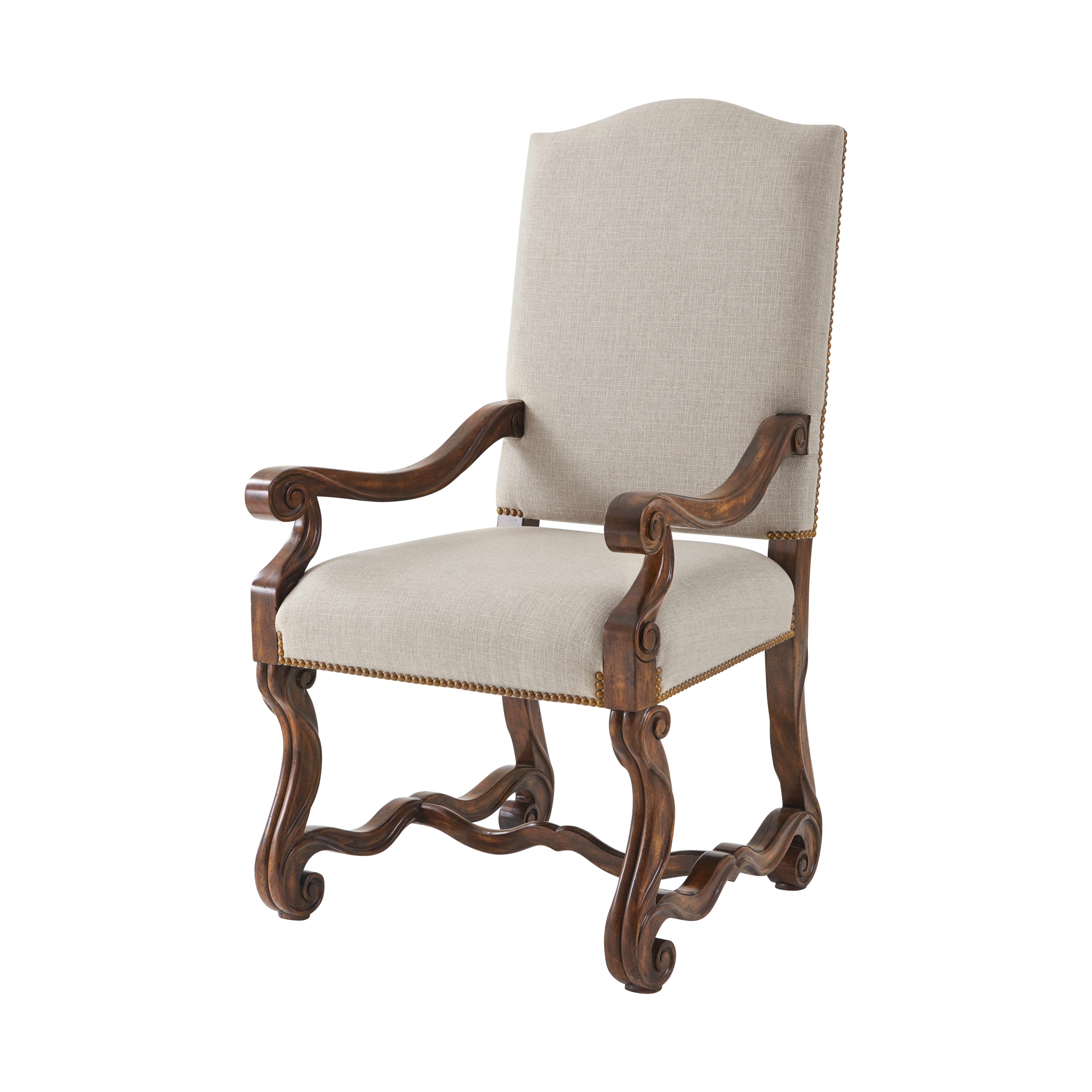 Theodore Alexander Furniture Warmth By The Fireside Dining Chair 4100-910.1BFH