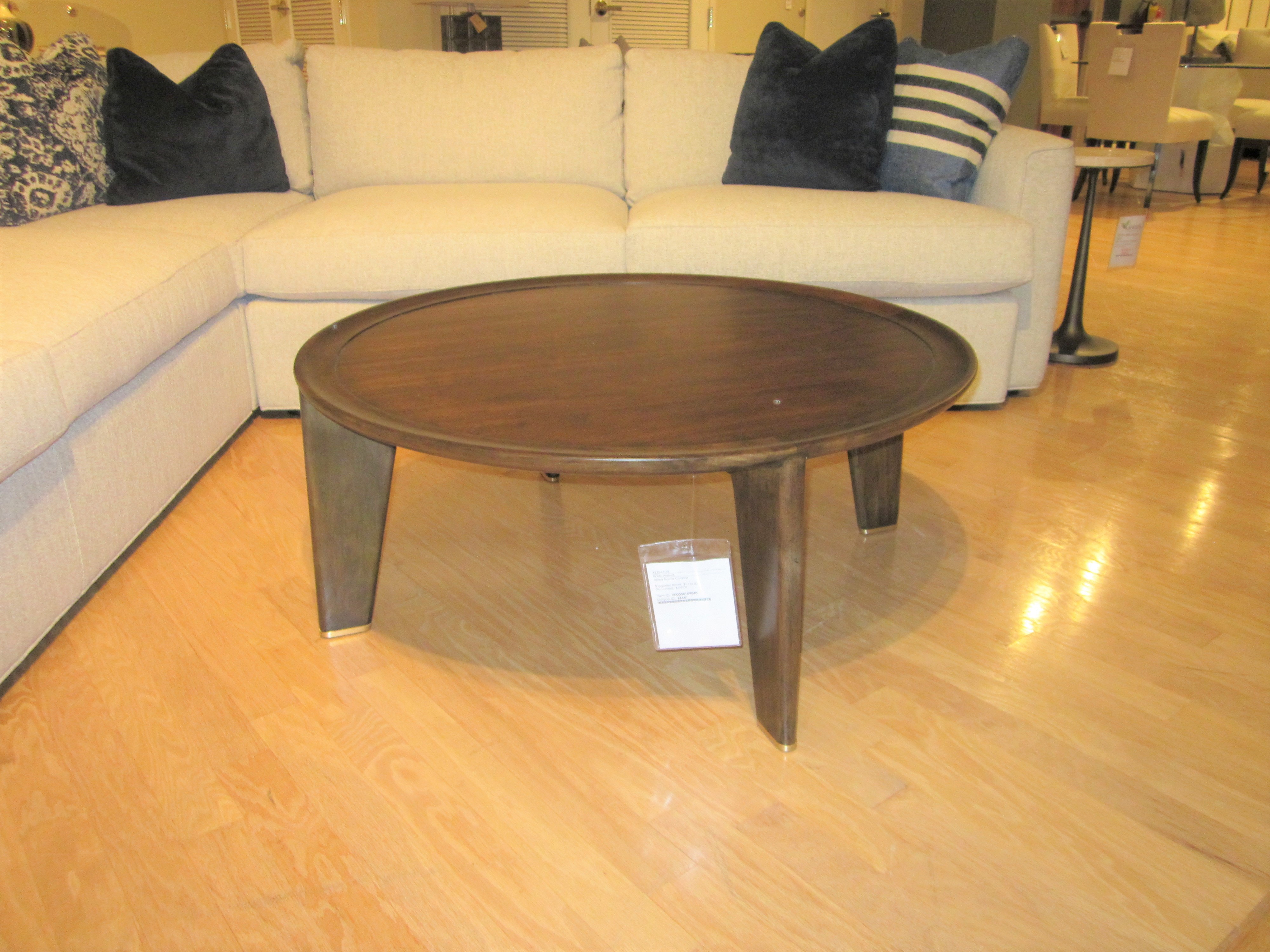 Ellen Degeneres Round Cocktail Table