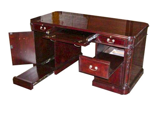 Karges Furniture Custom French Regence Computer Desk 484