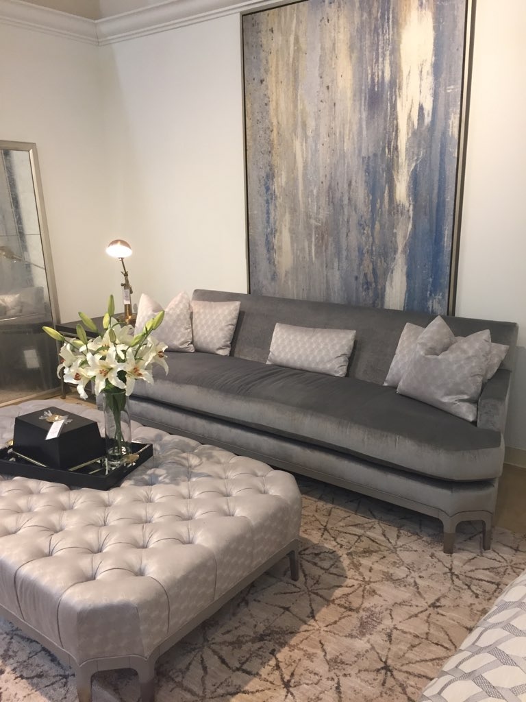 Baker 6179s Clearance Living Room Jean Louis Deniot Celestite Sofa