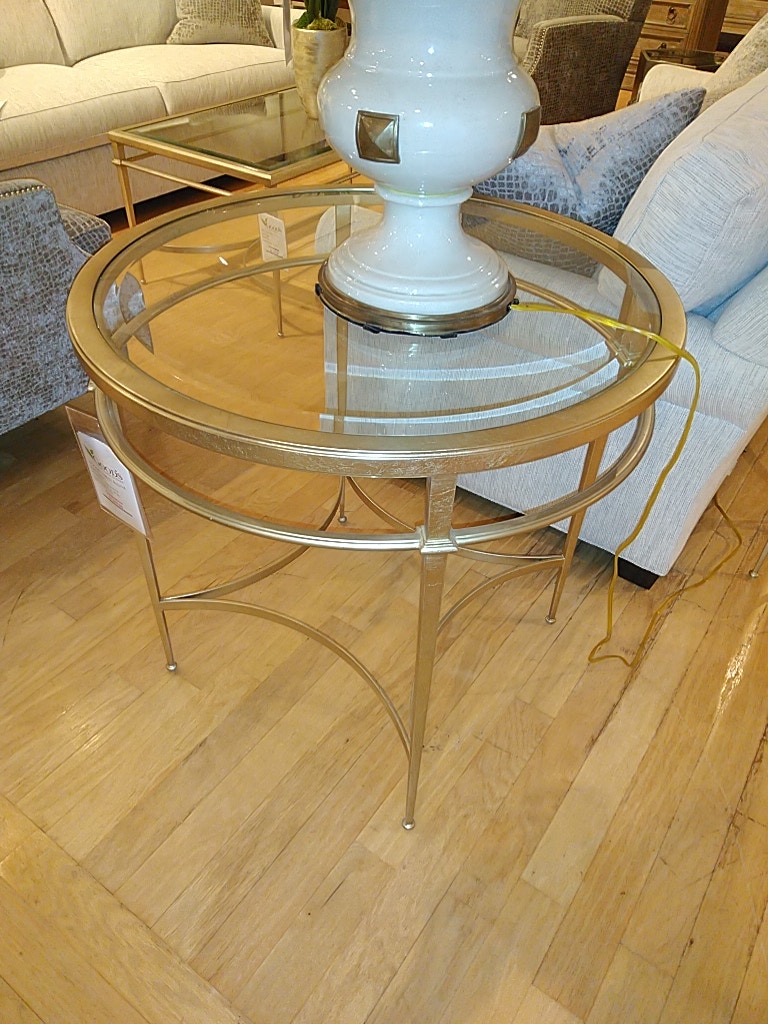 Woodbridge 1158-51-Clearance Living Room Madeline Round Side Table