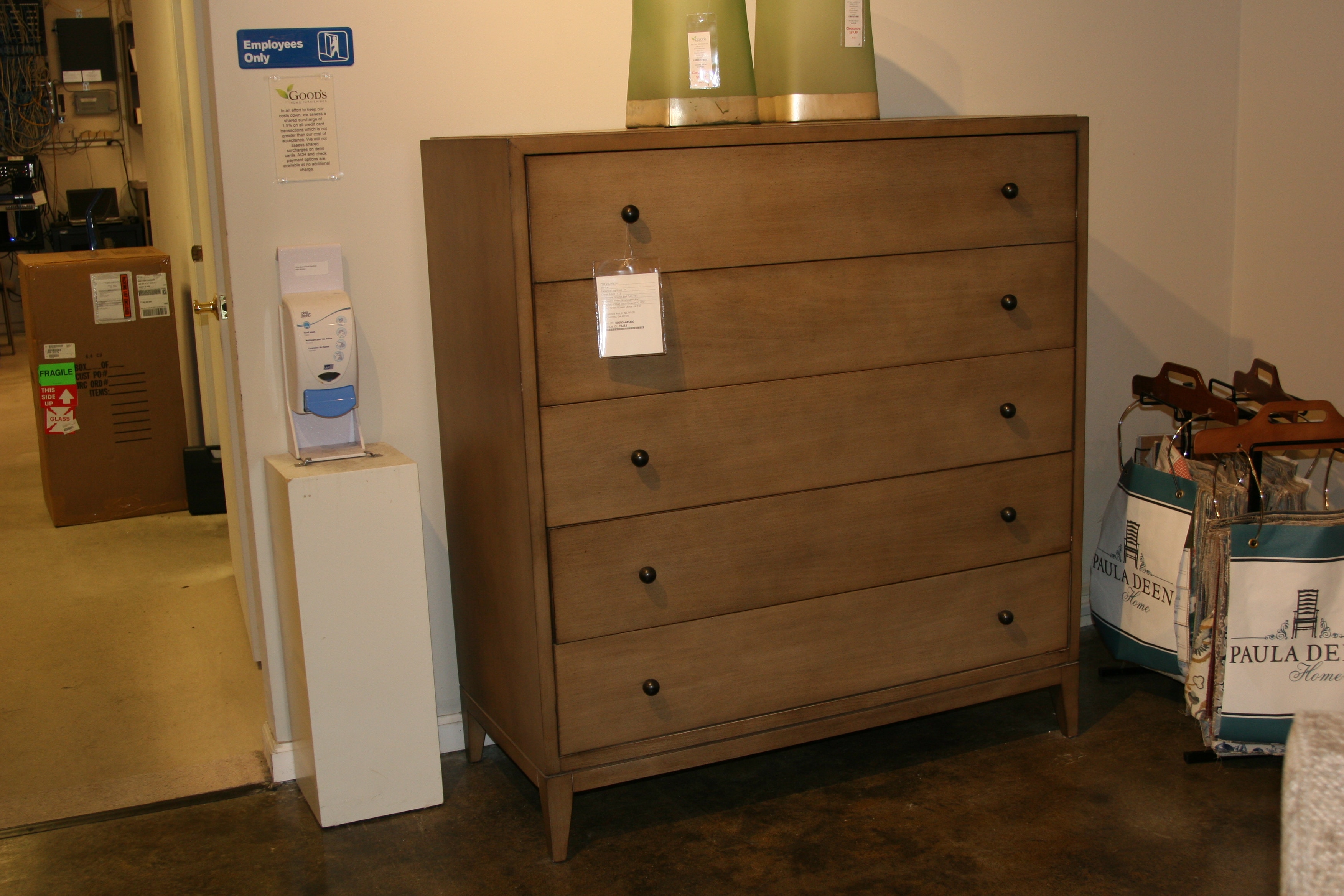 Vanguard MIY Bedroom Milburn Drawer Chest CC13AF13HO1P2-Clearance