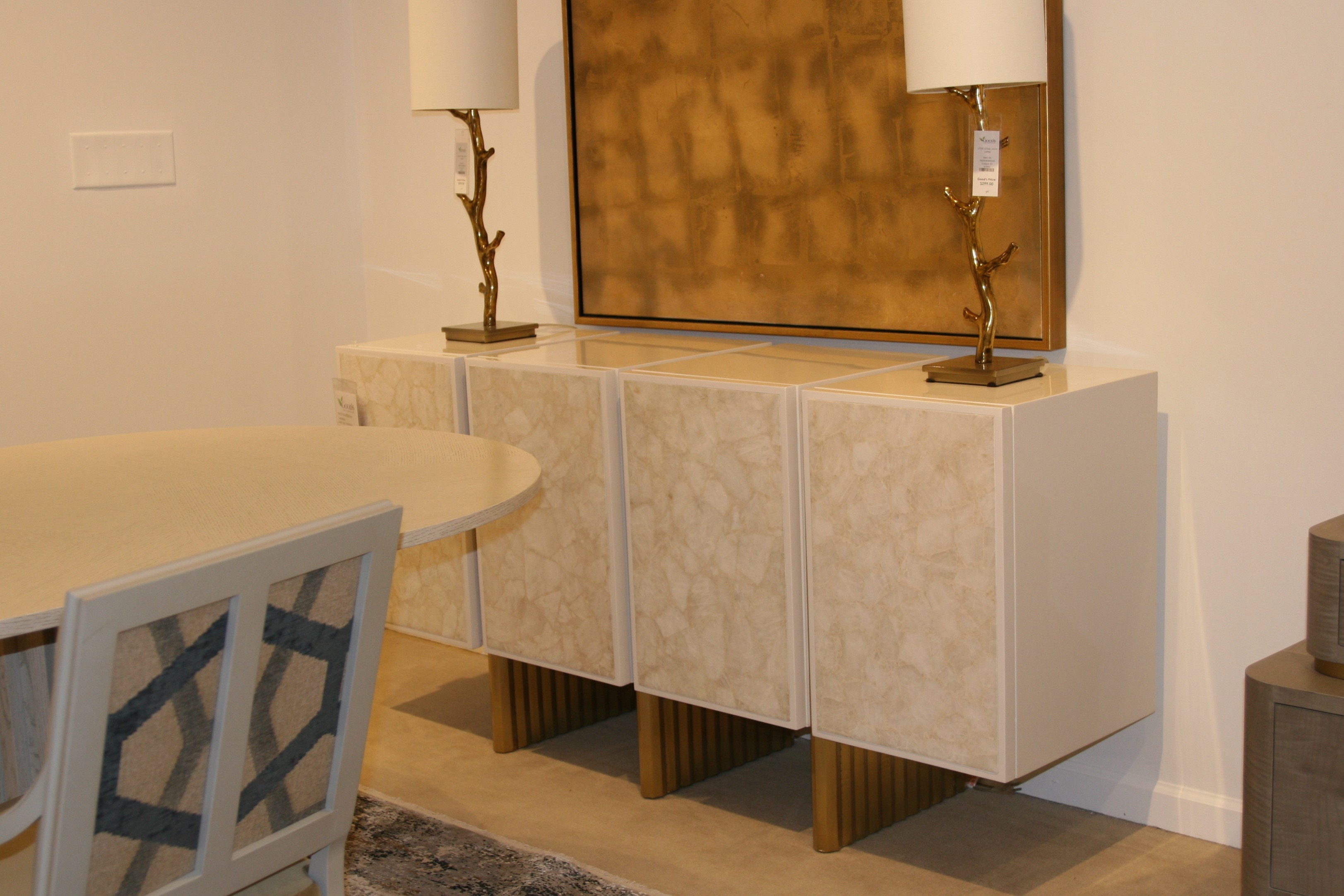 Baker BAA3028Clearance Living Room Baker Luxe Kira Credenza