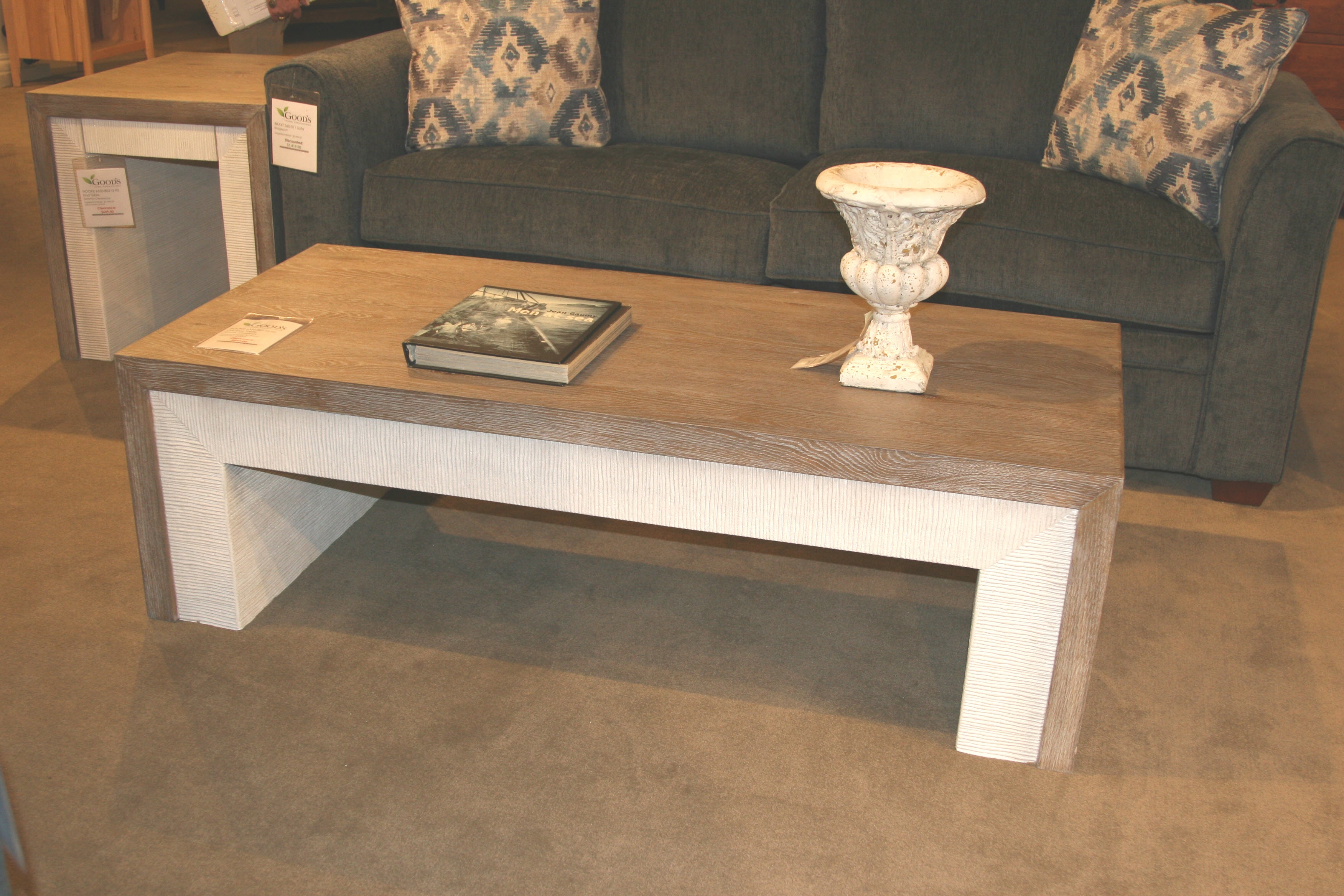 greeniche Cafe Table 1500×700 【美品】 Greenwich Cafe Table Pedestal SQ Teak 31.5