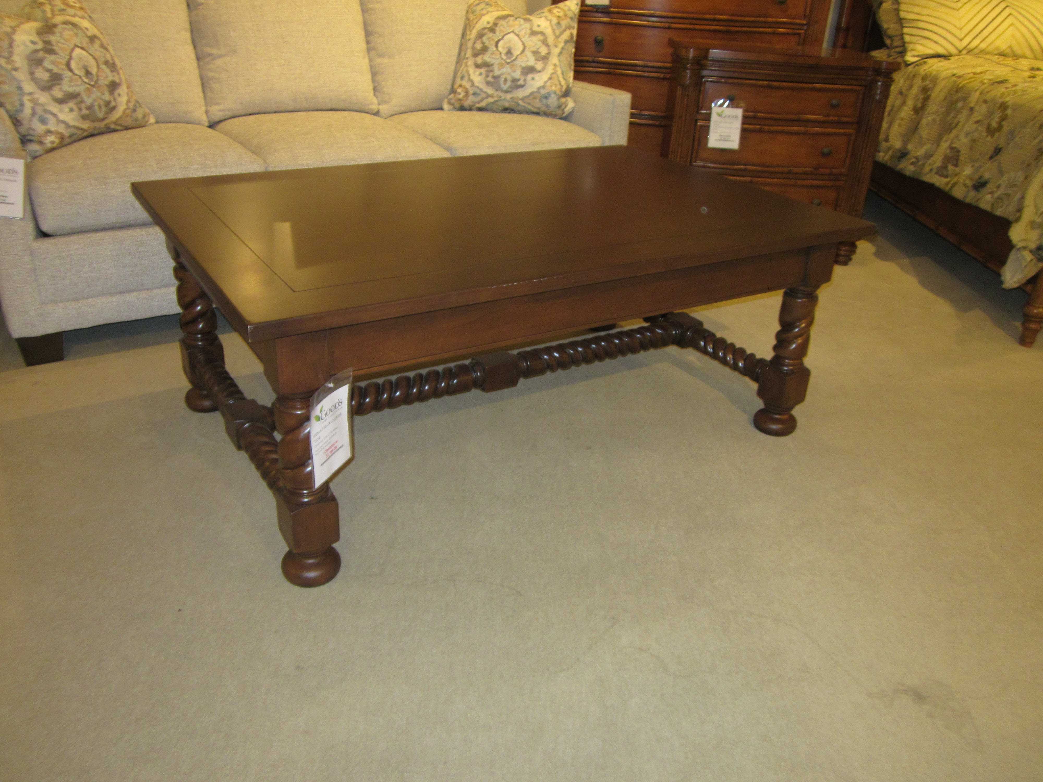 Goods Outlet Sorrento Cocktail Table by Fremarc Designs 836-54-Clearance
