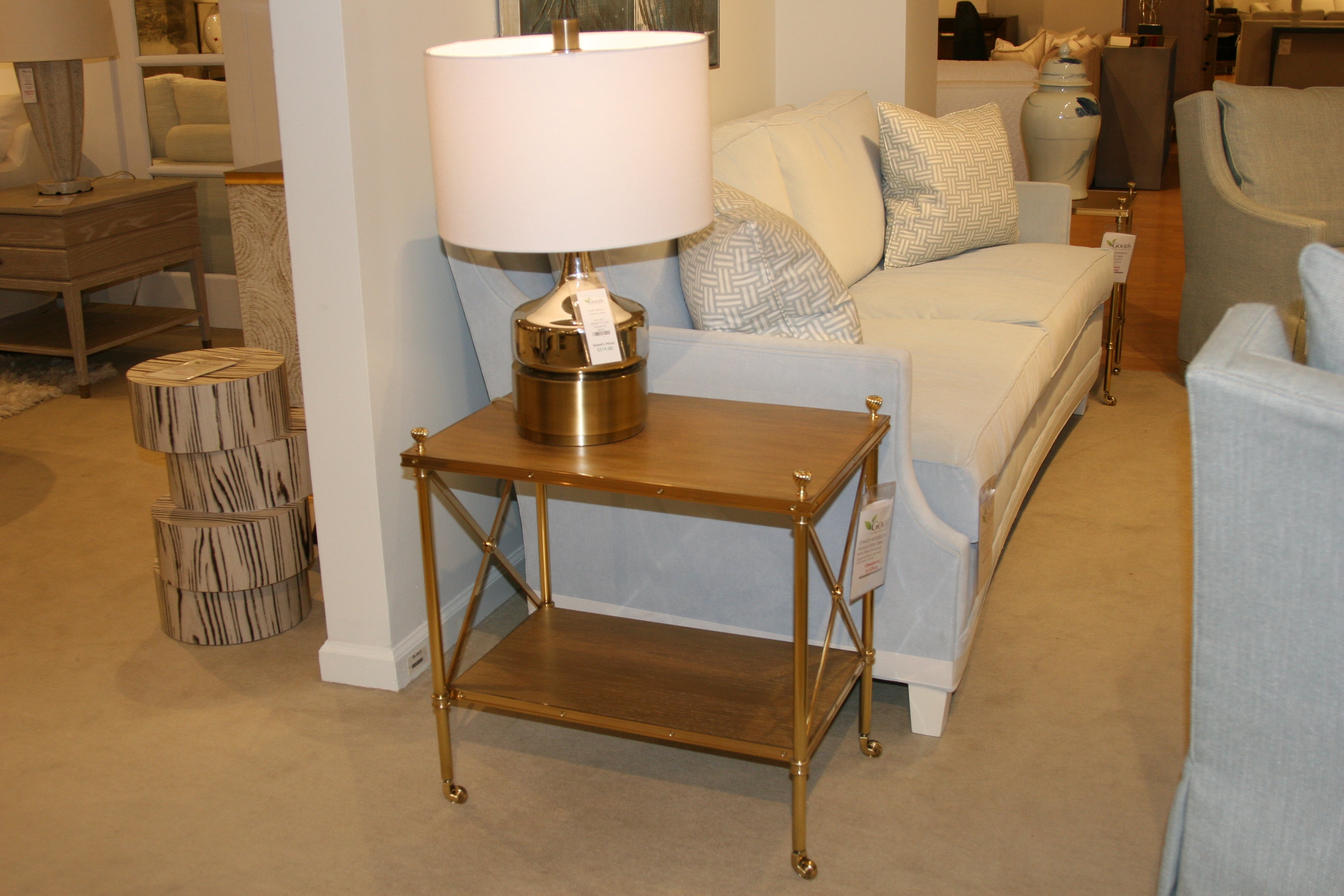 Chaddock Furniture Mark Sikes Acacia Side Table MDS20220-42-Clearance