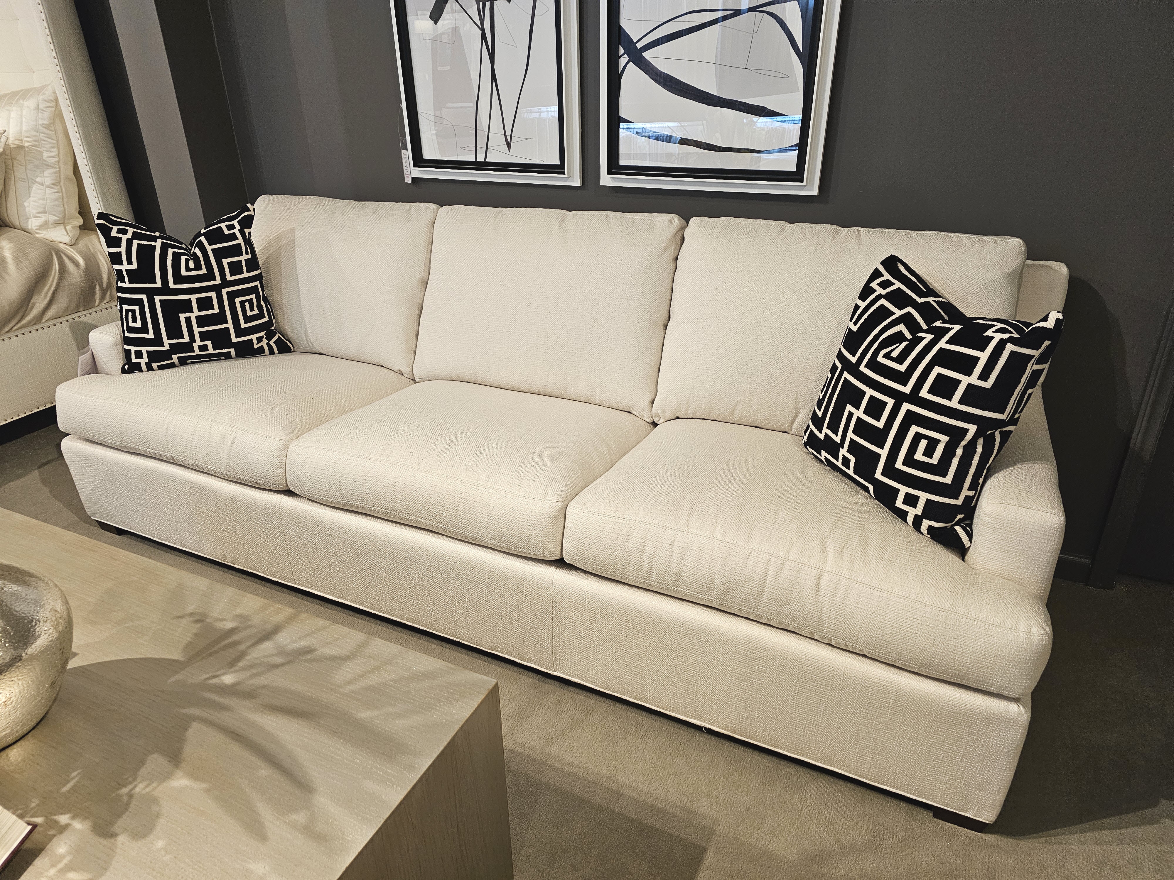 Hickory White Features Newport Sofa 132LX11W-Outlet