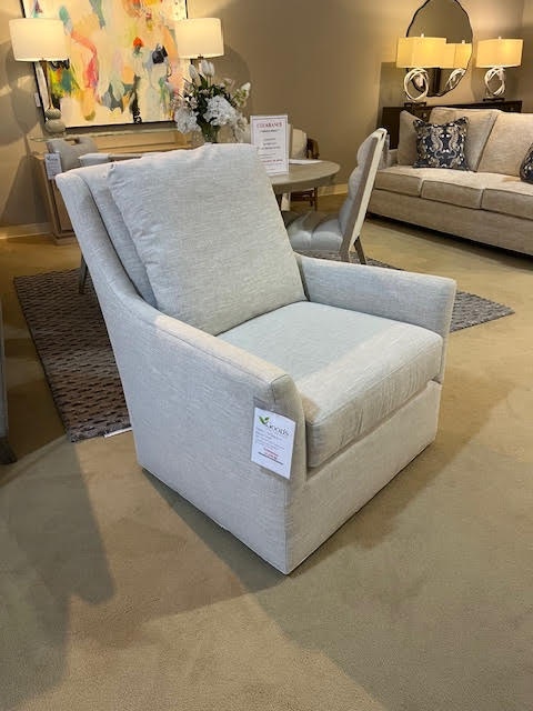 Century Furniture Tori Swivel Chair LTD5246-8-V1-Clearance