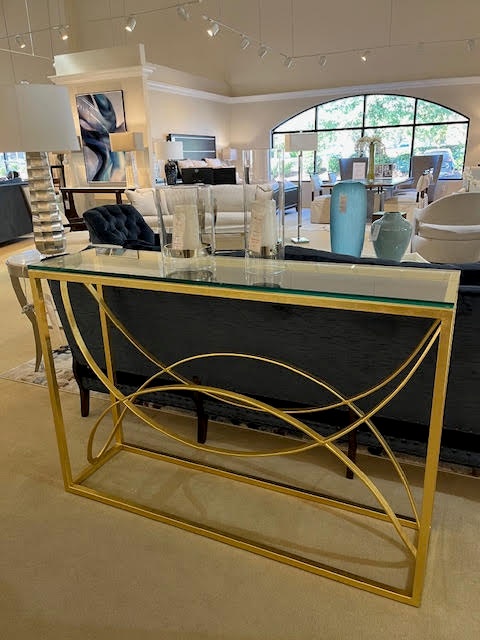 Artistica Home Metal Designs Ellipse Console 2234-966-48-Clearance