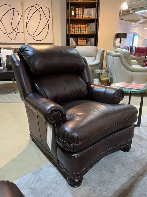 Leather chair clearance discount